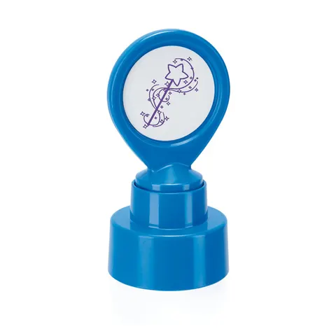 Ștampilă motivațională Colop „Magic Wand”, albastru