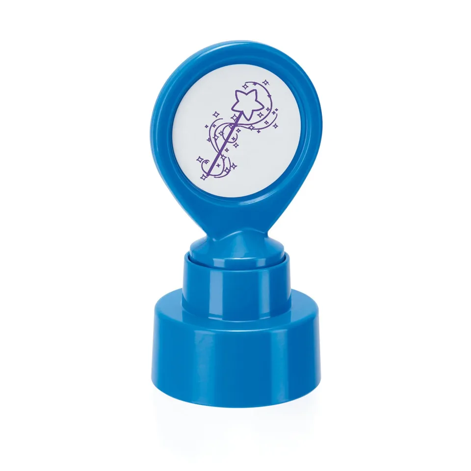 Ștampilă motivațională Colop „Magic Wand”, albastru