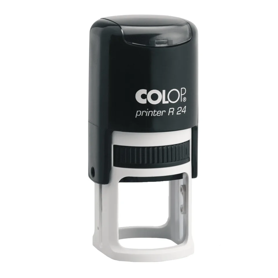 Colop Printer de ștampile R 24, rotund, 24 mm, negru