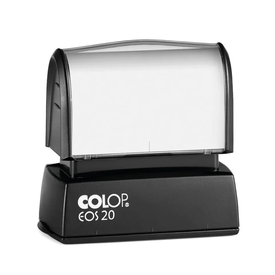 Colop Ștampilă EOS 20, dreptunghiulară, 38 x 14 mm, fără cerneală, uscat
