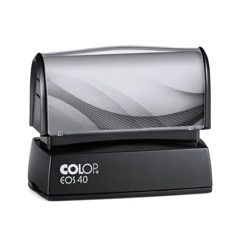 Colop Ștampilă EOS 40, dreptunghiulară, 59 x 23 mm, negru