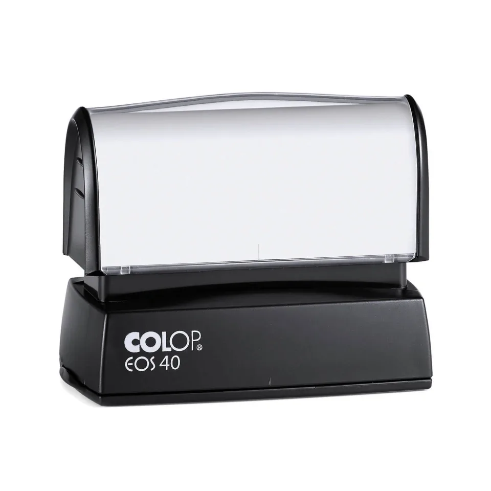 Colop Ștampilă EOS 40, dreptunghiulară, 59 x 23 mm, fără tuș, uscată