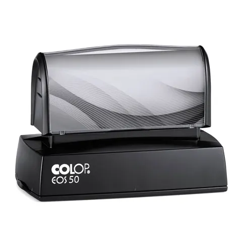 Colop Ștampilă EOS 50, dreptunghiulară, 70 x 30 mm, negru
