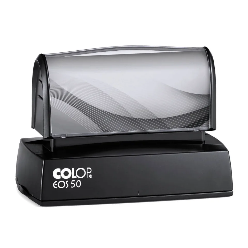Colop Ștampilă EOS 50, dreptunghiulară, 70 x 30 mm, negru