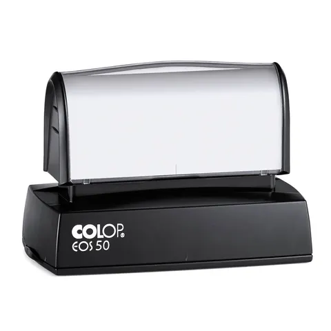 Colop Ștampilă EOS 50, dreptunghiulară, 70 x 30 mm, fără tuș, uscată