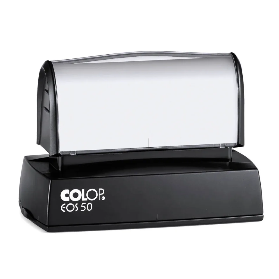 Colop Ștampilă EOS 50, dreptunghiulară, 70 x 30 mm, fără tuș, uscată