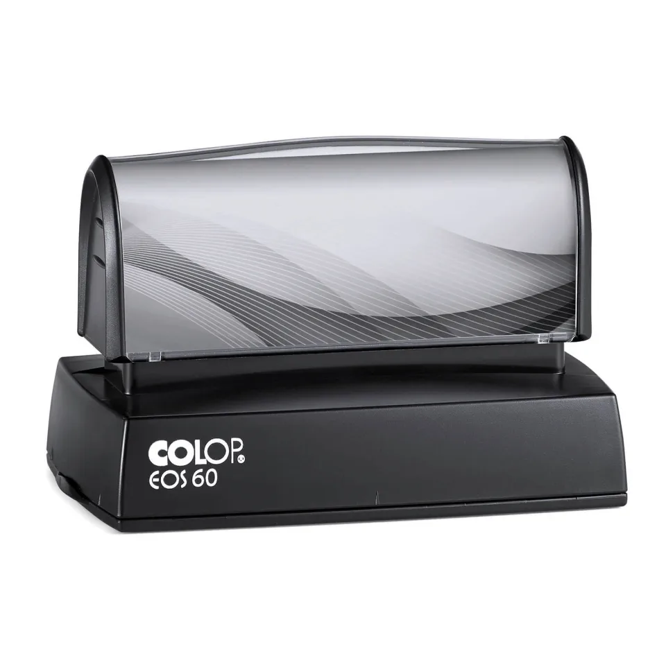 Colop Ștampilă EOS 60, dreptunghiulară, 76 x 38 mm, negru
