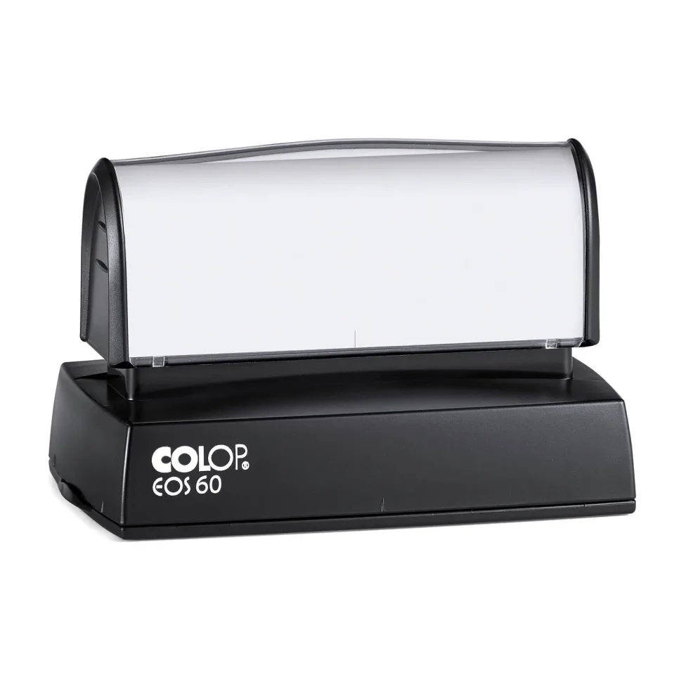 Colop Ștampilă EOS 60, dreptunghiulară, 76 x 38 mm, fără tuș, uscată