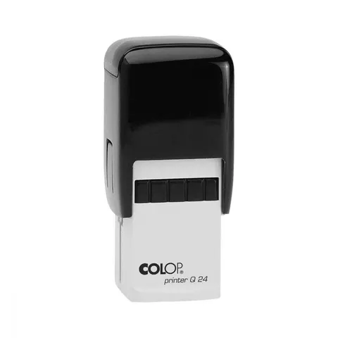 Colop Ștampilă Printer Q 24, pătrată, 24 x 24 mm, negru