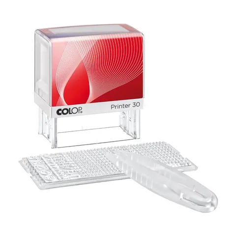 Colop Ștampilă Printer 30/1 Set, autotușantă, litere chirilice