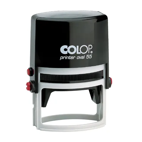 Colop Ștampilă Printer Oval 55, ovală, negru