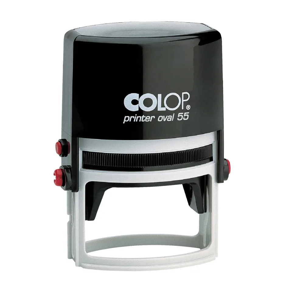 Colop Ștampilă Printer Oval 55, ovală, negru