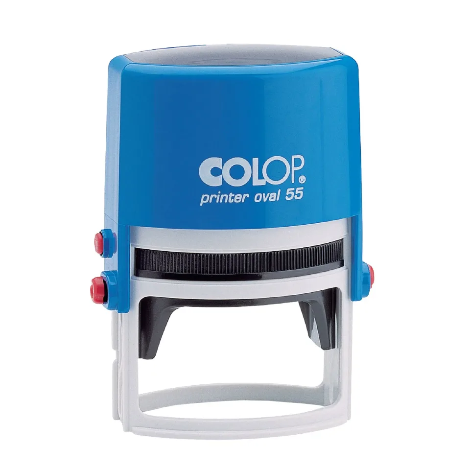 Colop Ștampilă Printer Oval 55, ovală, albastru