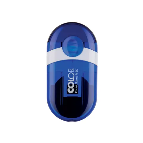 Colop Ștampilă de buzunar R 30, rotundă, 30 mm, culoare indigo