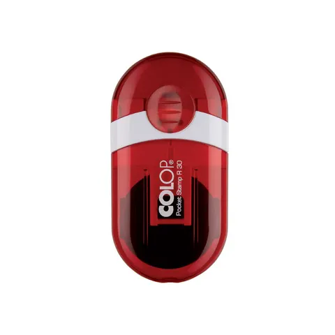 Colop Ștampilă de buzunar R 30, rotundă, 30 mm, imprimare albastră