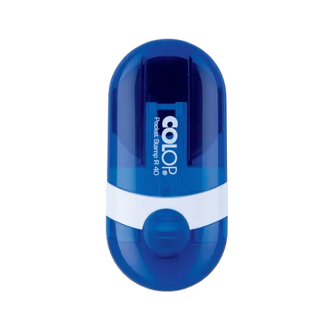 Colop Ștampilă de buzunar R 40, rotundă, 40 mm, culoare indigo