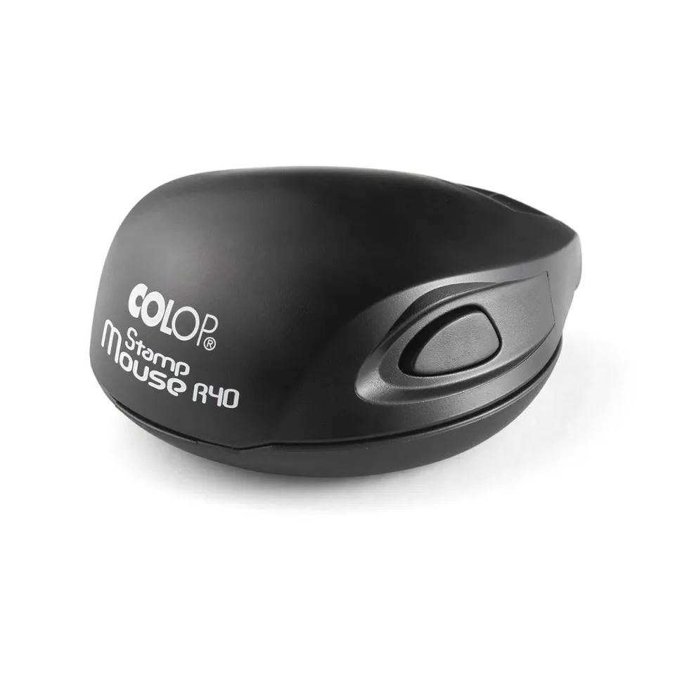 Colop Ștampilă EOS Stamp Mouse R40, 40 mm, fără cerneală, uscat
