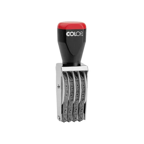 Ștampilă numerică Colop 09004, 9 mm, cu 4 cifre, manuală