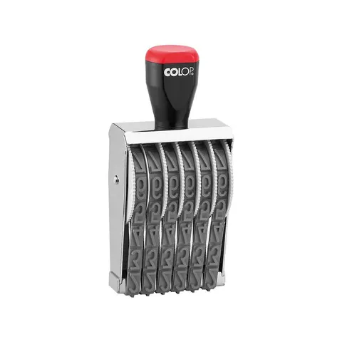 Ștampilă numerotatoare Colop 15006, 6 cifre, 15 mm, manuală