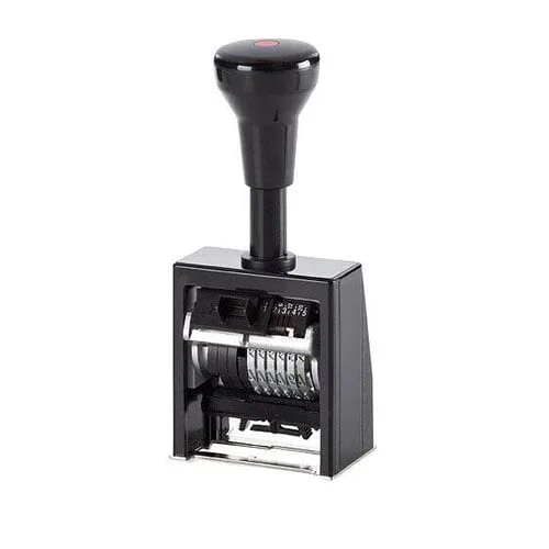 Stampilă numerotatoare Reiner B6K, 6 cifre, 4.5 mm, automată