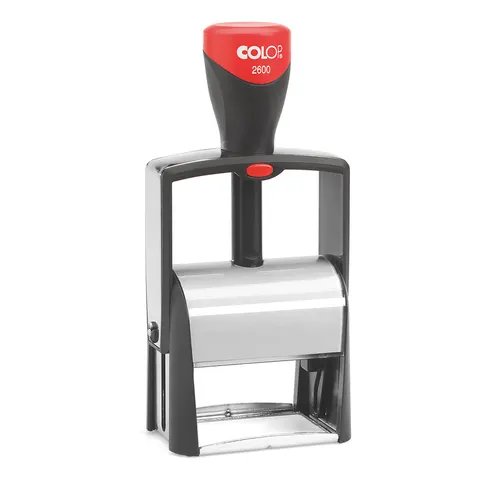 Colop Dater 2600, cu cifre și cliché, 58 x 37 mm, albastru