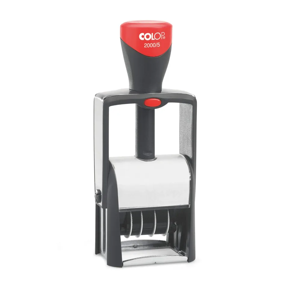 Colop Dater 2000/5, cifre, 5 mm, negru