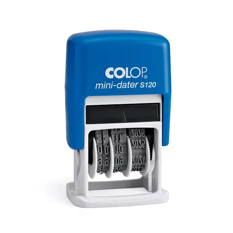 Colop Ștampilă cu dată S120/3, cu cifre, 4 mm, negru