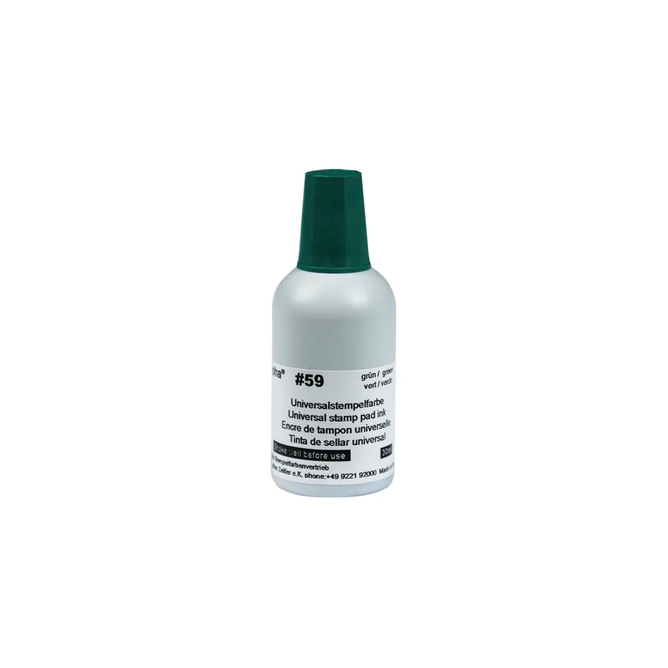 Colop Cerneală pentru ștampilă Alpha 59, universală, 30 ml, verde