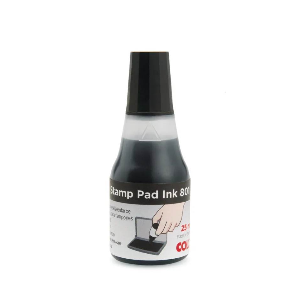 Cerneală tampon Colop, 25 ml, negru