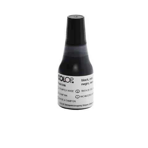 Cerneală pentru tampon Colop EOS, 25 ml, negru