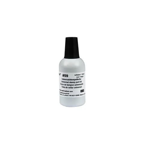 Cerneală Colop pentru tampon Alpha 59, 30 ml, universală, neagră