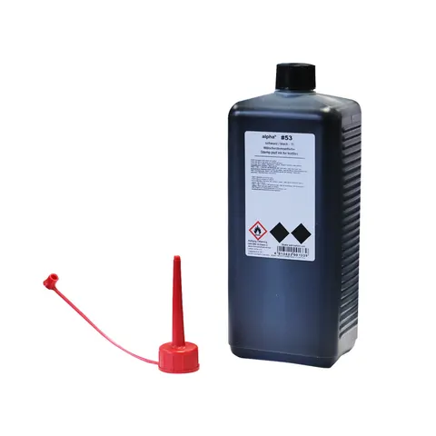 Colop Tuș textil Alpha 53, 1 L, negru