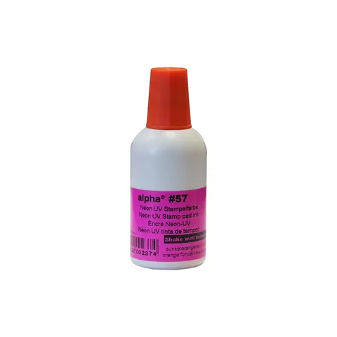 Colop UV Ink Alpha 57 Neon, 30 ml, portocaliu