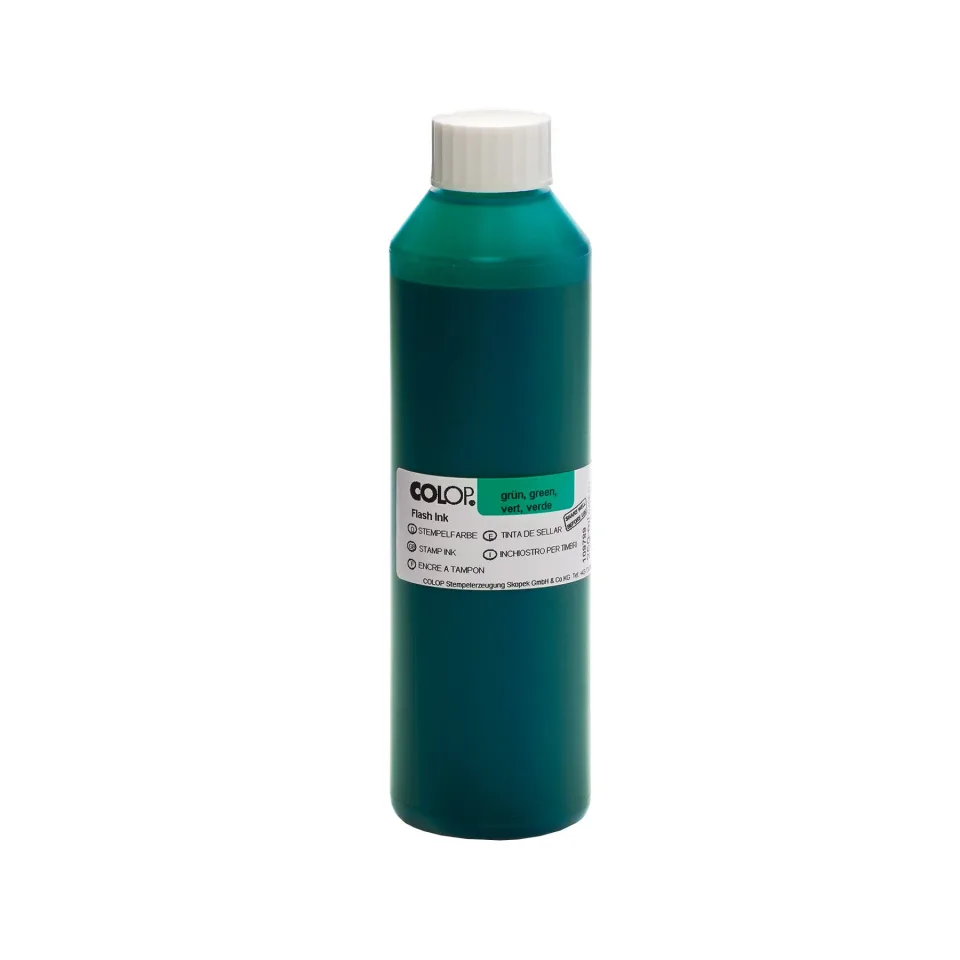 Colop Tuș EOS, 250 ml, verde