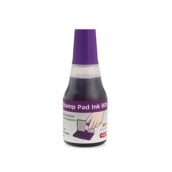 Cerneală Colop pentru tampon EOS, 25 ml, violet