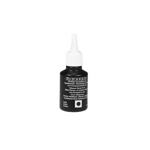 Cerneală pentru ștampile Reiner, 45 ml, negru