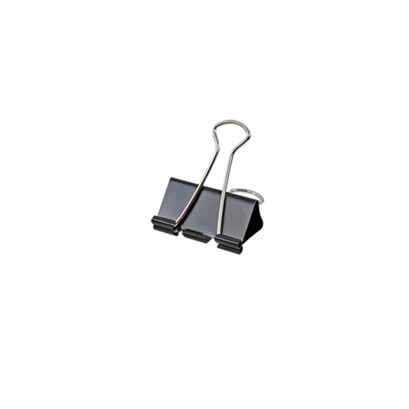 Foska Money Clips, 15 mm, 12 bucăți, Negru