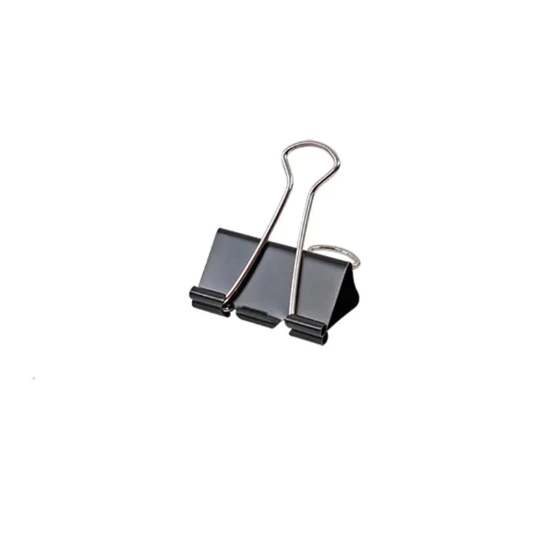 Foska Money clips, 19 mm, 12 buc., negru