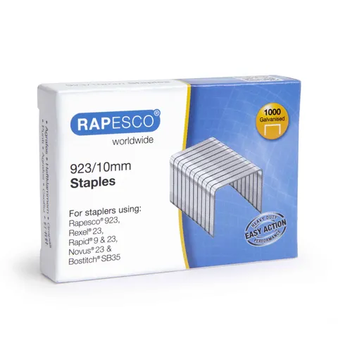 Capse Rapesco 23/10 mm, 1000 buc.