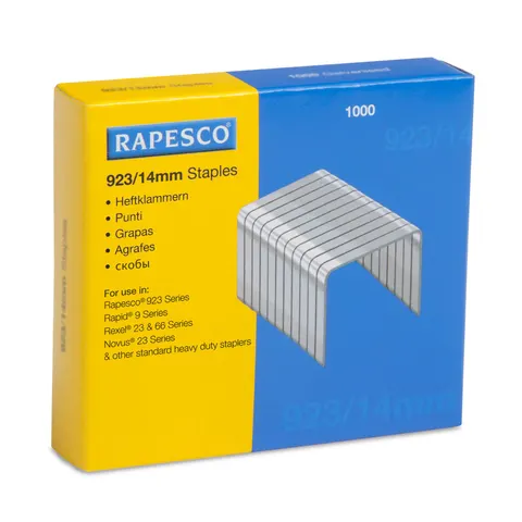 Capse Rapesco, mărimea 23/14 mm, 1000 bucăți