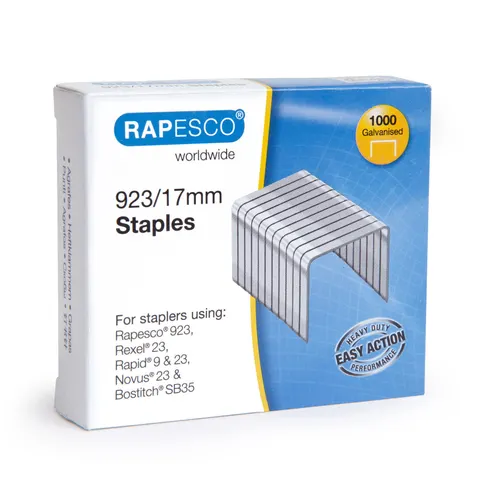 Capse Rapesco 23/17 mm, 1000 buc