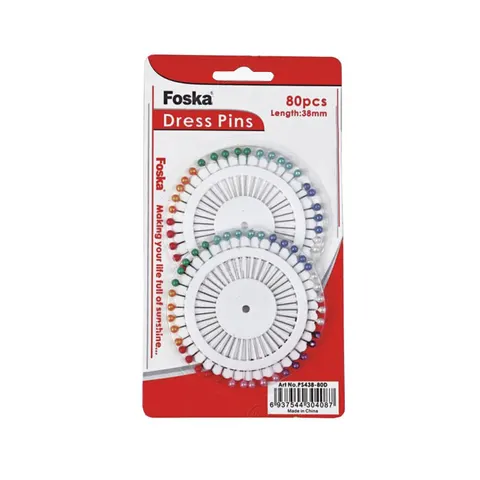 Ace Foska, colorate, 38 mm, 80 buc.