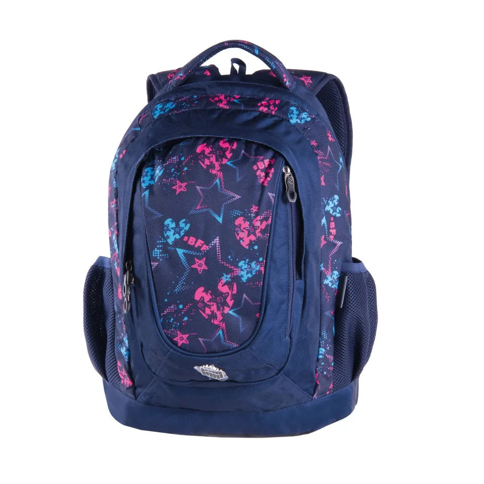 Pulse Rucsac Music BFF, albastru-roz