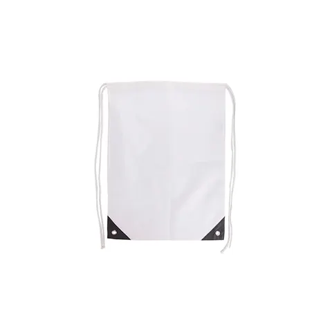 BESTSUB Sac cu șnur, alb, personalizabil