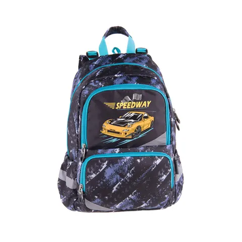 Rucsac Pulse Anatomic Speedway, Gri-Albastru