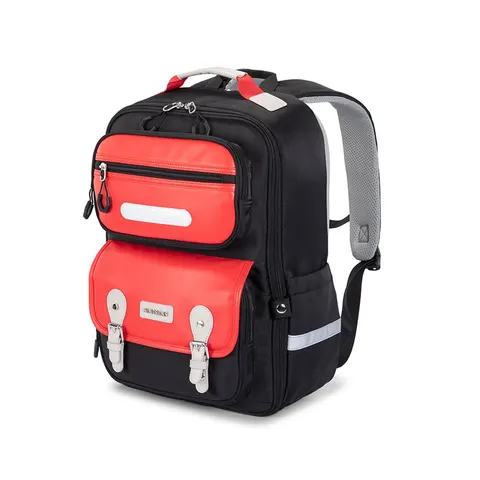 Rucsac școlar Kingsons Safeback Junior, negru