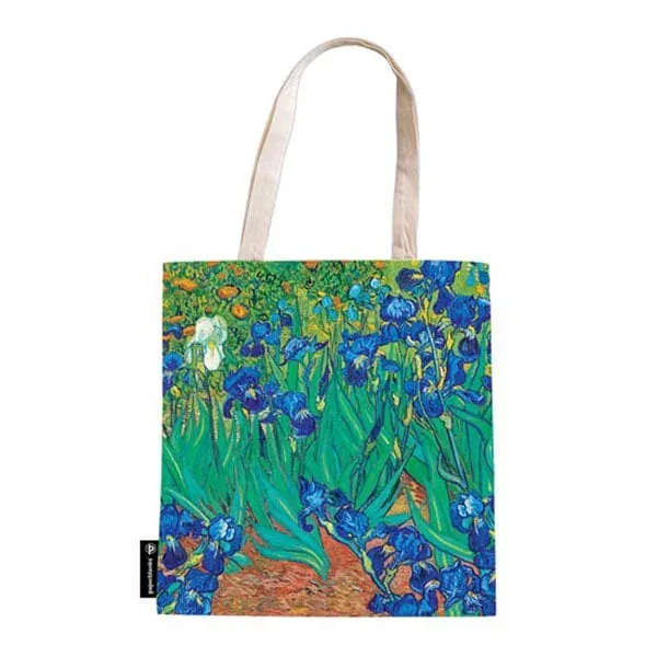 Geantă Paperblanks Van Gogh’s Irises, textil, 380 x 380 mm