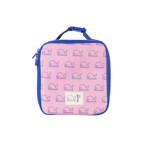Geantă de prânz Milan 460, cu 3 cutii, 3.9 L, roz deschis
