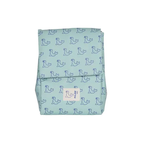 Geantă de prânz Milan 460, cu 2 cutii, 3.5 L, verde deschis