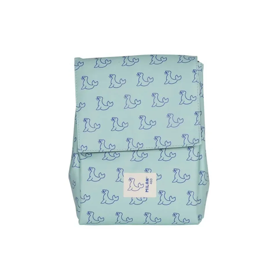 Geantă de prânz Milan 460, cu 2 cutii, 3.5 L, verde deschis